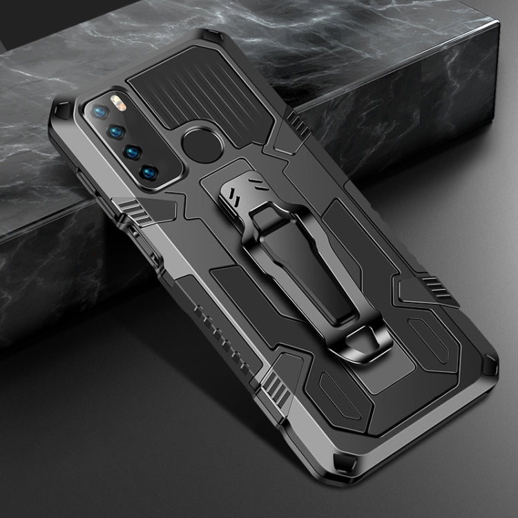 For Infinix Note7 Lite / Hot 9 Machine Armor Warrior Shockproof PC + TPU Protective Case(Black) - Infinix Cases by idewei | Online Shopping South Africa | PMC TechLife