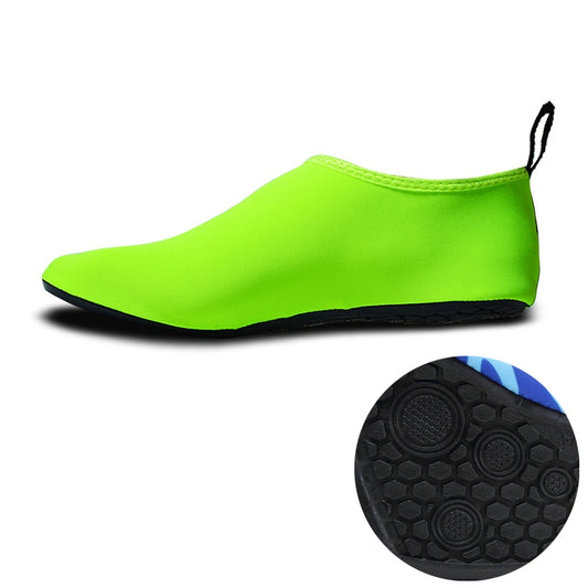 Non-slip Wear-resisting Thick Rubber Sole Diving Shoes and  Socks, One Pair, Size:XL (Green) - Swimming Fins & Diving Shoes by PMC Jewellery | Online Shopping South Africa | PMC Jewellery | Buy Now Pay Later Mobicred