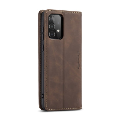 For Samsung Galaxy A52 5G / 4G CaseMe 013 Multifunctional Horizontal Flip Leather Case with Holder & Card Slot & Wallet(Coffee) - Galaxy Phone Cases by CaseMe | Online Shopping South Africa | PMC Jewellery | Buy Now Pay Later Mobicred