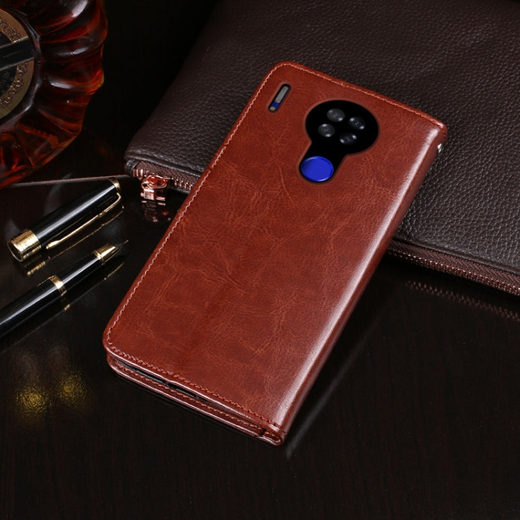 For Blackview A80S idewei Crazy Horse Texture Horizontal Flip Leather Case with Holder & Card Slots & Wallet(White) - More Brand by idewei | Online Shopping South Africa | PMC TechLife | Buy Now Pay Later Mobicred