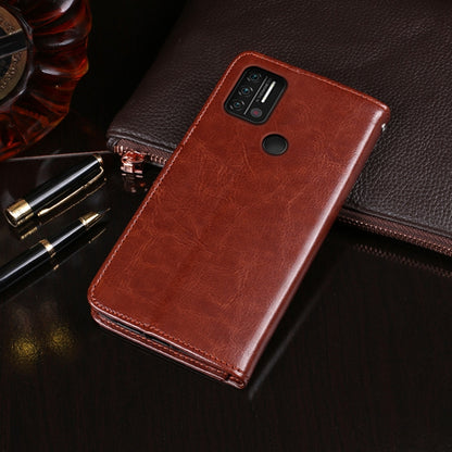 For UMIDIGI A9 idewei Crazy Horse Texture Horizontal Flip Leather Case with Holder & Card Slots & Wallet(Red) - More Brand by idewei | Online Shopping South Africa | PMC Jewellery | Buy Now Pay Later Mobicred