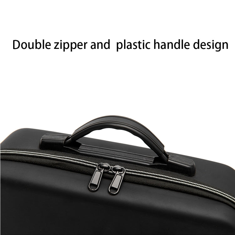 Portable Single Shoulder Storage Travel Carrying Cover Case Box with Baffle Separator for DJI Air 2S(Black + Black Liner) - Backpacks & Bags by PMC Jewellery | Online Shopping South Africa | PMC Jewellery | Buy Now Pay Later Mobicred