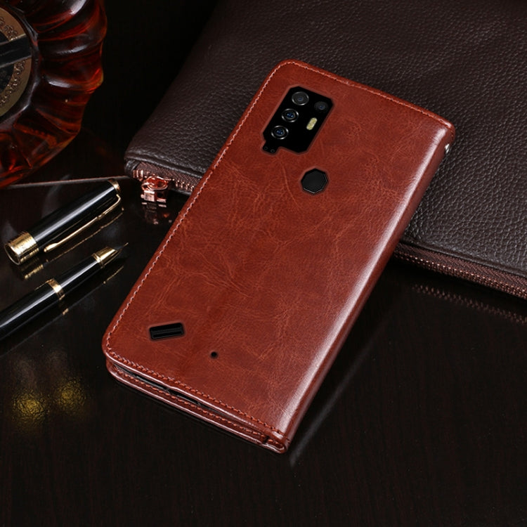 For Ulefone Armor 10 5G idewei Crazy Horse Texture Horizontal Flip Leather Case with Holder & Card Slots & Wallet(Rose Red) - More Brand by idewei | Online Shopping South Africa | PMC Jewellery | Buy Now Pay Later Mobicred