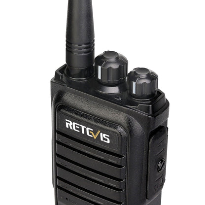 RETEVIS RB75 5W US Frequency 462.5500-467.7125MHz 30CHS GMRS Two Way Radio Handheld Walkie Talkie(Black) - Handheld Walkie Talkie by RETEVIS | Online Shopping South Africa | PMC Jewellery | Buy Now Pay Later Mobicred