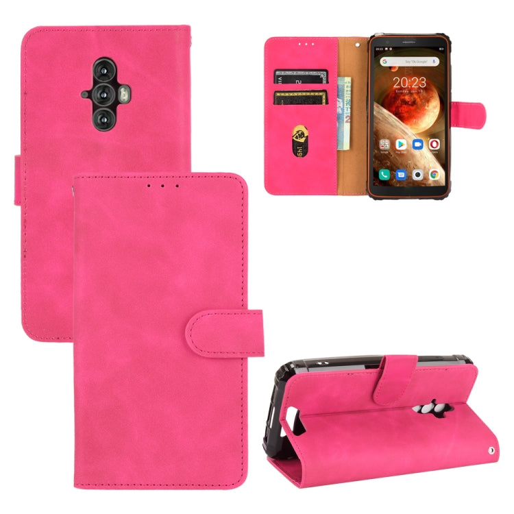 For Blackview BV6600 Solid Color Skin Feel Magnetic Buckle Horizontal Flip Calf Texture PU Leather Case with Holder & Card Slots & Wallet(Rose Gold) - More Brand by PMC Jewellery | Online Shopping South Africa | PMC Jewellery | Buy Now Pay Later Mobicred