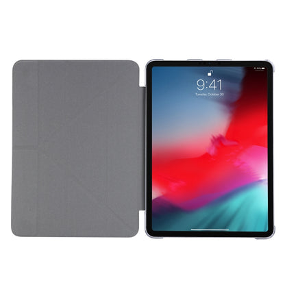 For iPad Air 13 2024 / iPad Pro 12.9 2022 / 2021 Silk Texture Horizontal Deformation Flip Leather Tablet Case with Holder(Green) - iPad Pro 12.9 (2022/2021) Cases by PMC Jewellery | Online Shopping South Africa | PMC Jewellery | Buy Now Pay Later Mobicred