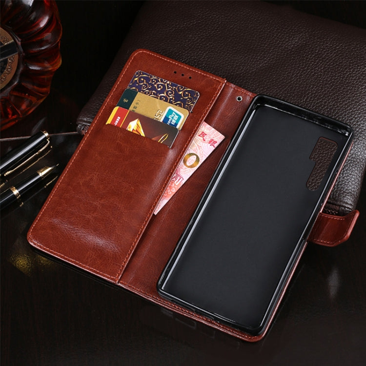 For TCL 20 Pro 5G idewei Crazy Horse Texture Horizontal Flip Leather Case with Holder & Card Slots & Wallet(Red) - More Brand by idewei | Online Shopping South Africa | PMC Jewellery | Buy Now Pay Later Mobicred