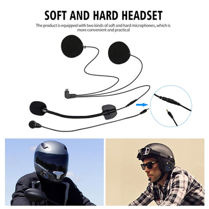 CS-1412D1 Bluetooth 5.1 S2 Motorcycle Helmet Full Duplex Bluetooth Intercom Headset Earphone(Black) - Motorcycle Walkie Talkie by PMC Jewellery | Online Shopping South Africa | PMC Jewellery | Buy Now Pay Later Mobicred