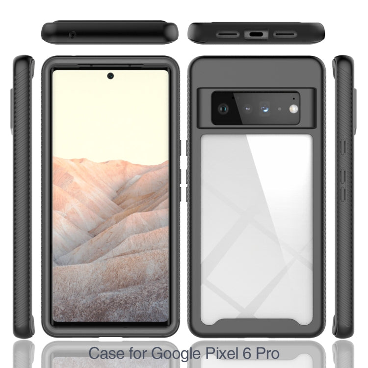 For Google Pixel 6 Pro Starry Sky Solid Color Series Shockproof PC + TPU Case(Rose Red) - Google Cases by PMC TechLife | Online Shopping South Africa | PMC TechLife