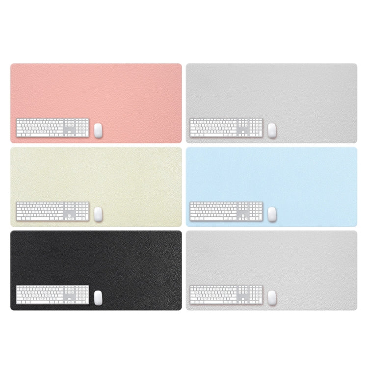 ZD01 Double-sided PU Mouse Pad Table Mat, Size: 90 x 40cm(Pink+Silver) - Mouse Pads by PMC TechLife | Online Shopping South Africa | PMC TechLife | Buy Now Pay Later Mobicred