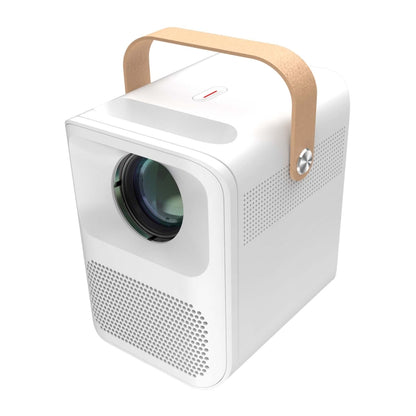 WEJOY Y1 1920x1080P 100 ANSI Lumens Portable Home Theater LED HD Digital Projector with Battery, Android 6.0, 1G+16G, UK Plug (White) - LED Projector by WEJOY | Online Shopping South Africa | PMC Jewellery | Buy Now Pay Later Mobicred