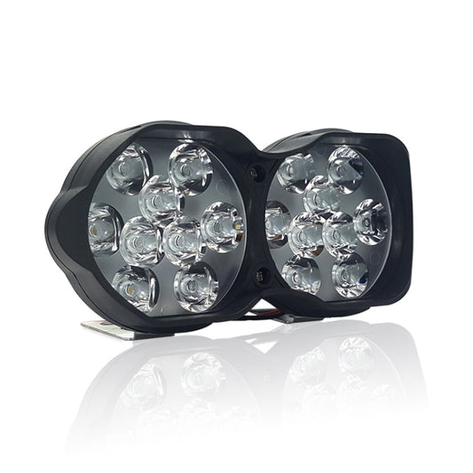 2 PCS L15 8-85V / 15W / 5000K / 1200LM Motorcycle / Car IPX4 Waterproof External LED Glare Spotlight Working Lamp - Headlights by PMC Jewellery | Online Shopping South Africa | PMC Jewellery | Buy Now Pay Later Mobicred