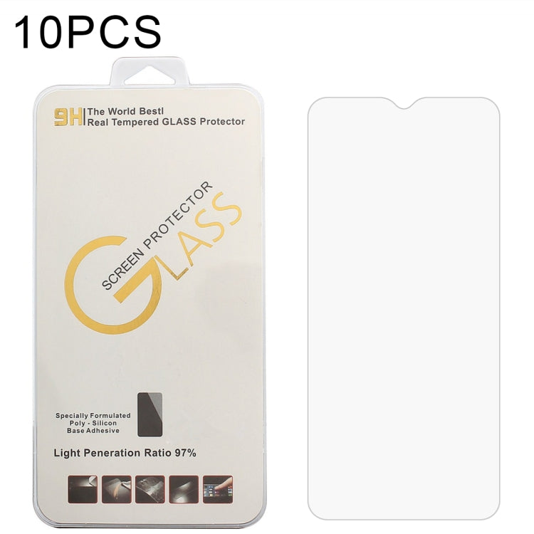 For Doogee N40 Pro 10 PCS 0.26mm 9H 2.5D Tempered Glass Film - For Doogee by PMC TechLife | Online Shopping South Africa | PMC TechLife | Buy Now Pay Later Mobicred