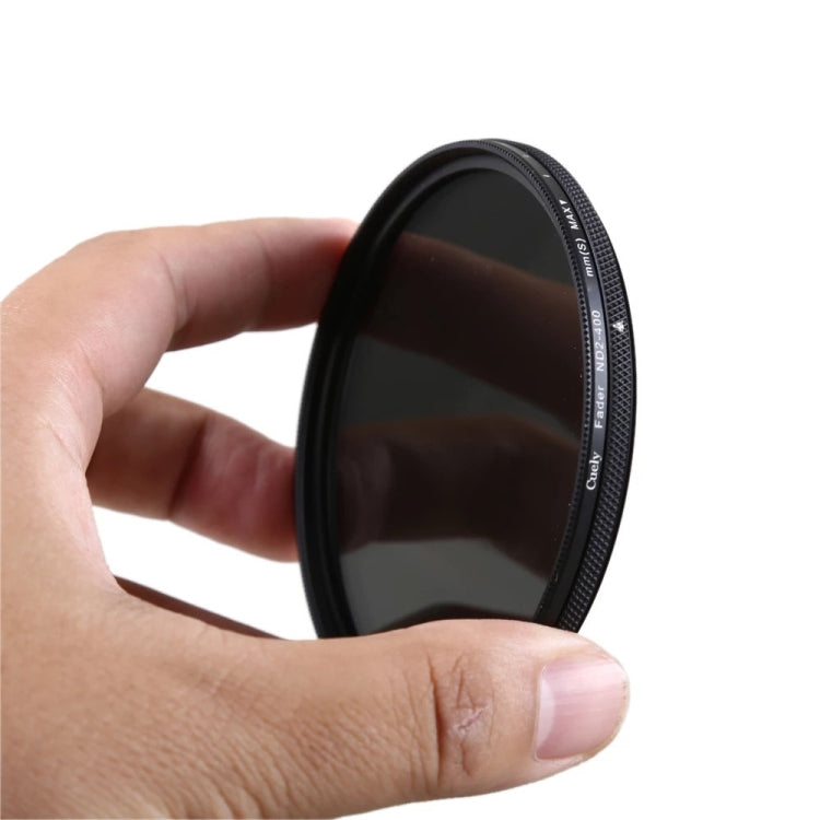 Cuely 55mm ND2-400 ND2 to ND400 ND Filter Lens Neutral Density Adjustable Variable Filter - free shipping - PMC TechLife - Order now!