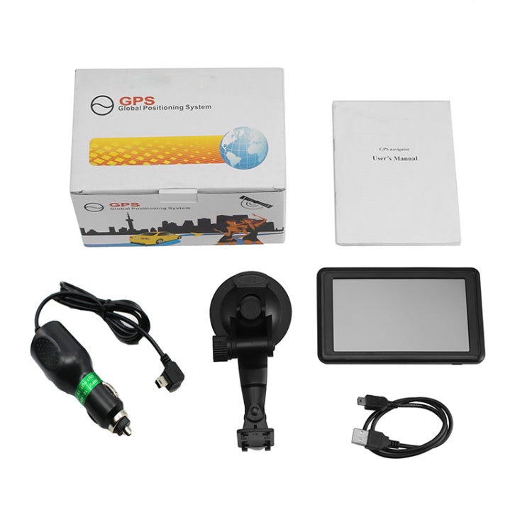 Q5 Car 5 inch HD TFT Touch Screen GPS Navigator Support TF Card / MP3 / FM Transmitter, Specification:Europe Map - Car Monitor by PMC TechLife | Online Shopping South Africa | PMC TechLife | Buy Now Pay Later Mobicred