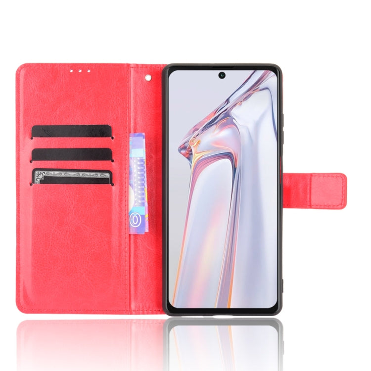 For Blackview A100 Crazy Horse Texture Horizontal Flip Leather Case with Holder & Card Slots & Lanyard(Red) - More Brand by PMC TechLife | Online Shopping South Africa | PMC TechLife | Buy Now Pay Later Mobicred