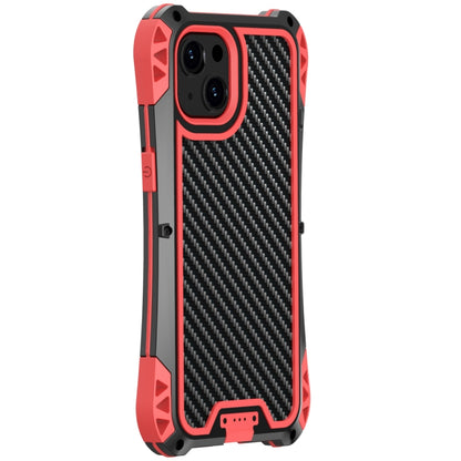 For iPhone 13 R-JUST AMIRA Shockproof Dustproof Waterproof Metal Protective Case(Red) - iPhone 13 Cases by R-JUST | Online Shopping South Africa | PMC Jewellery