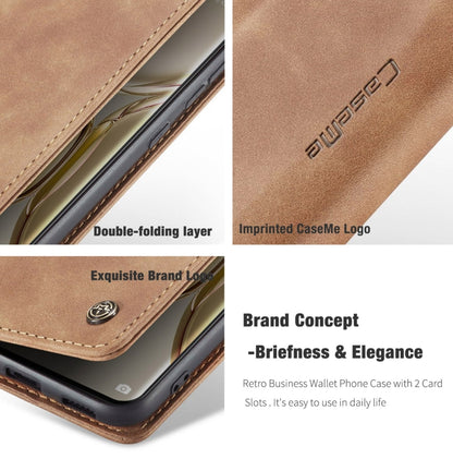 CaseMe 013 Multifunctional Horizontal Flip Leather Case with Holder & Card Slot & Wallet For Huawei P50 Pro(Brown) - Huawei Cases by CaseMe | Online Shopping South Africa | PMC Jewellery | Buy Now Pay Later Mobicred