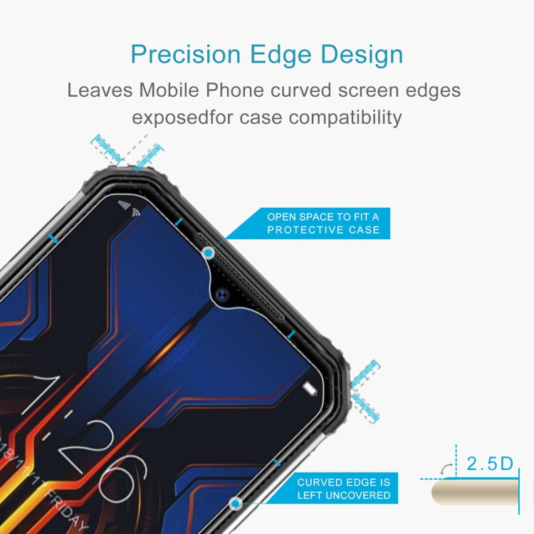 For Doogee S95 50 PCS 0.26mm 9H 2.5D Tempered Glass Film - For Doogee by PMC Jewellery | Online Shopping South Africa | PMC Jewellery | Buy Now Pay Later Mobicred