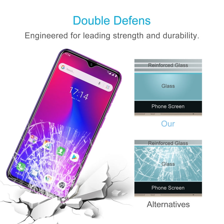 For Ulefone Note 7 50 PCS 0.26mm 9H 2.5D Tempered Glass Film - free shipping - PMC Jewellery - Order now!