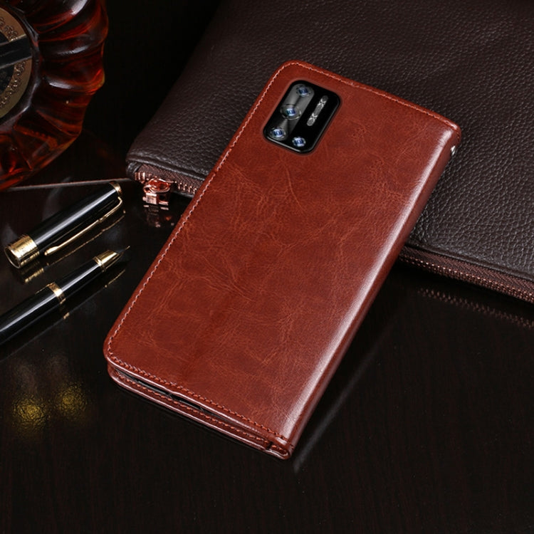 idewei Crazy Horse Texture Horizontal Flip Leather Case with Holder & Card Slots & Wallet For Doogee N40 Pro(Red) - More Brand by idewei | Online Shopping South Africa | PMC TechLife | Buy Now Pay Later Mobicred