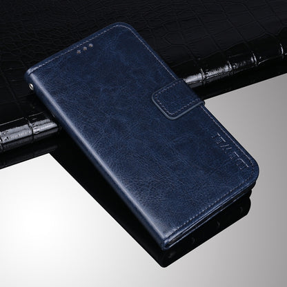 For Ulefone Armor 11 5G idewei Crazy Horse Texture Horizontal Flip Leather Case with Holder & Card Slots & Wallet(Dark Blue) - Ulefone Cases by idewei | Online Shopping South Africa | PMC Jewellery | Buy Now Pay Later Mobicred