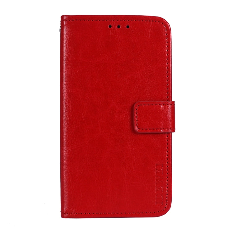 For Ulefone Armor 11 5G idewei Crazy Horse Texture Horizontal Flip Leather Case with Holder & Card Slots & Wallet(Red) - More Brand by idewei | Online Shopping South Africa | PMC Jewellery | Buy Now Pay Later Mobicred