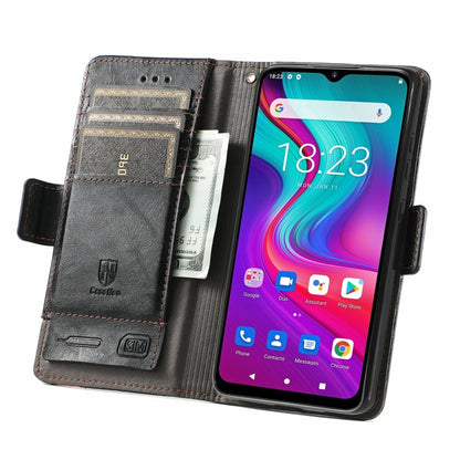 For Doogee X96 Pro CaseNeo Business Splicing Dual Magnetic Buckle Horizontal Flip PU Leather Case with Holder & Card Slots & Wallet(Black) - More Brand by PMC Jewellery | Online Shopping South Africa | PMC Jewellery | Buy Now Pay Later Mobicred