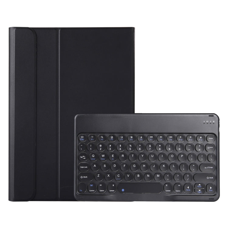 Y0N5 TPU Tablet Case Lambskin Texture Round Keycap Bluetooth Keyboard Leather Tablet Case with Holder For Xiaomi Pad 5 / 5 Pro(Black) - Others Keyboard by PMC TechLife | Online Shopping South Africa | PMC TechLife
