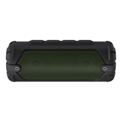 New Rixing NR-6013 Bluetooth 5.0 Portable Outdoor Wireless Bluetooth Speaker with Shoulder Strap(Green) - Desktop Speaker by NewRixing | Online Shopping South Africa | PMC Jewellery | Buy Now Pay Later Mobicred