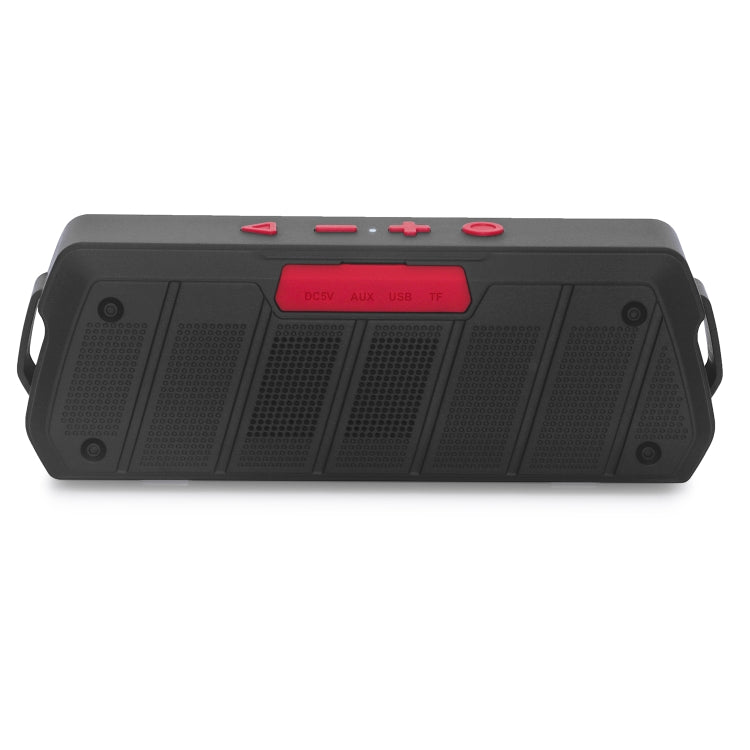 NewRixing NR-5000 IPX5 High Fidelity Bluetooth Speaker, Support Hands-free Call / TF Card / FM / U Disk(Red) - Desktop Speaker by NewRixing | Online Shopping South Africa | PMC Jewellery | Buy Now Pay Later Mobicred