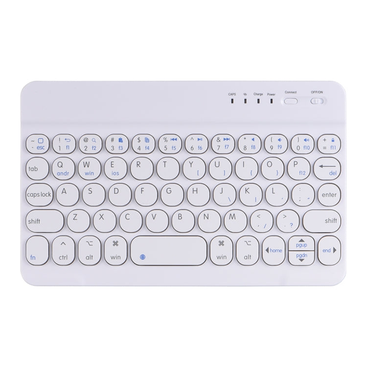 HY006 Round Keys Detachable Bluetooth Keyboard Leather Tablet Case with Holder for iPad mini 6(Pink) - For iPad mini by PMC TechLife | Online Shopping South Africa | PMC TechLife