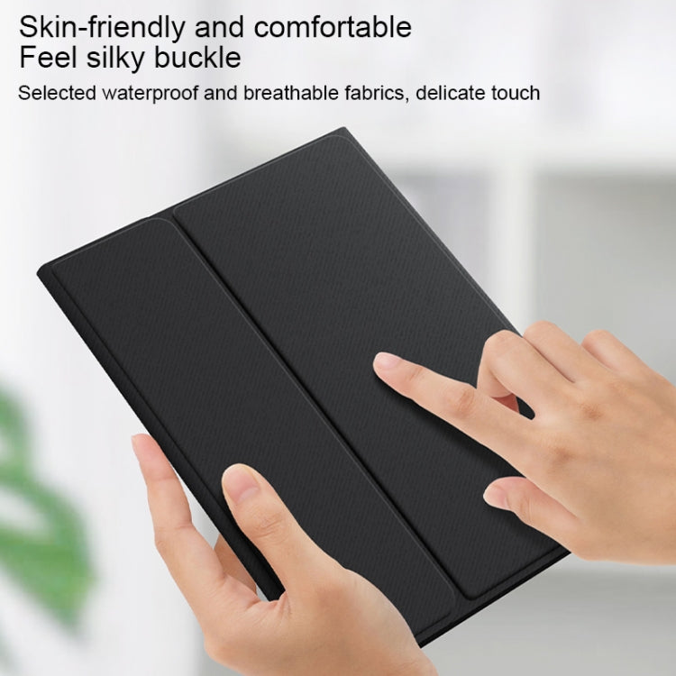 HY006 Round Keys Detachable Bluetooth Keyboard Leather Tablet Case with Holder for iPad mini 6(Light Purple) - For iPad mini by PMC TechLife | Online Shopping South Africa | PMC TechLife