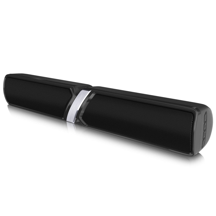 NewRixing NR-6017 Outdoor Portable Bluetooth Speaker, Support Hands-free Call / TF Card / FM / U Disk(Black) - Desktop Speaker by NewRixing | Online Shopping South Africa | PMC Jewellery | Buy Now Pay Later Mobicred