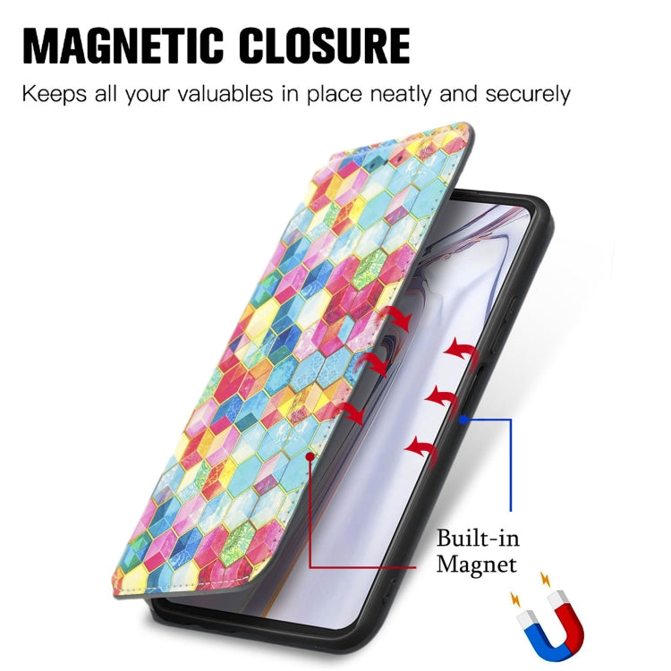 For Blackview A100 Colorful Magnetic Horizontal Flip PU Leather Case with Holder & Card Slot & Wallet(Magic Space) - More Brand by PMC Jewellery | Online Shopping South Africa | PMC Jewellery