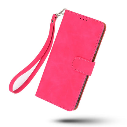 For Doogee N40 Pro Solid Color Skin Feel Magnetic Buckle Horizontal Flip PU Leather Case with Holder & Card Slots & Wallet(Rose Gold) - More Brand by PMC Jewellery | Online Shopping South Africa | PMC Jewellery | Buy Now Pay Later Mobicred