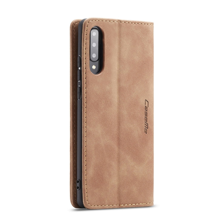 For Galaxy A70s CaseMe-013 Multifunctional Horizontal Flip Leather Case with Card Slot & Holder & Wallet(Brown) - Galaxy Phone Cases by CaseMe | Online Shopping South Africa | PMC Jewellery | Buy Now Pay Later Mobicred