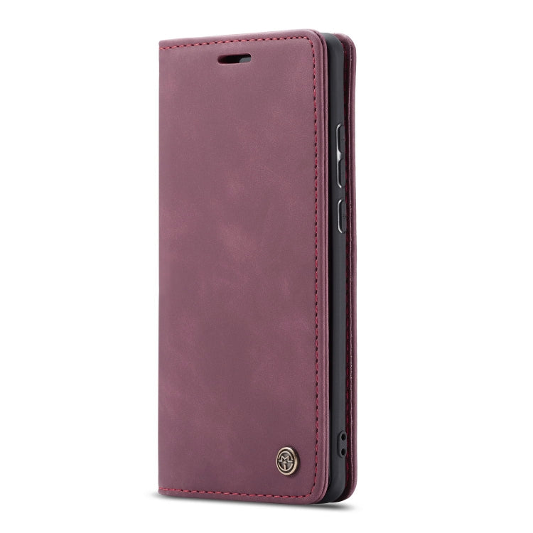 For Galaxy A70s CaseMe-013 Multifunctional Horizontal Flip Leather Case with Card Slot & Holder & Wallet(Wine Red) - Galaxy Phone Cases by CaseMe | Online Shopping South Africa | PMC Jewellery | Buy Now Pay Later Mobicred