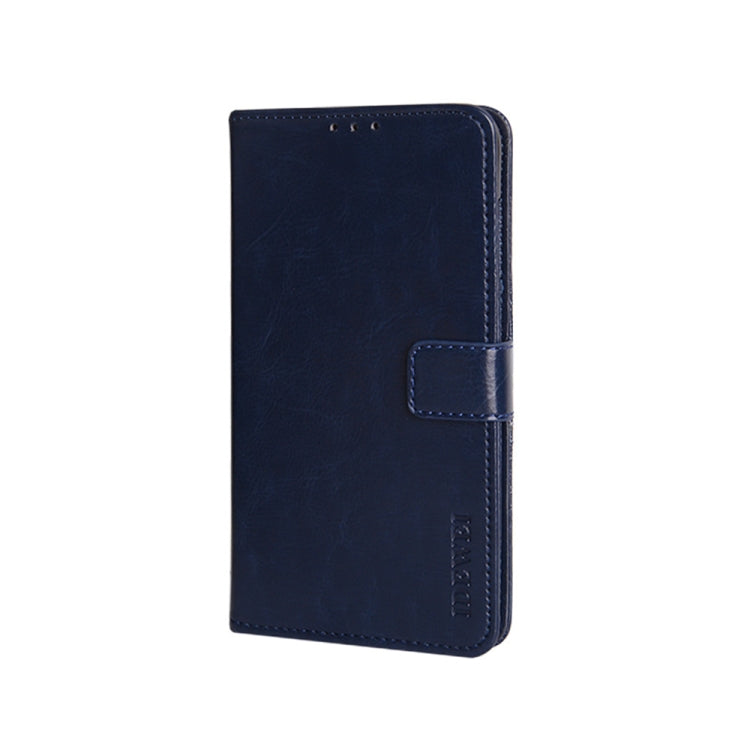 For U-MAGIC 30e idewei Crazy Horse Texture Horizontal Flip Leather Case with Holder & Card Slots & Wallet(Dark Blue) - More Brand by idewei | Online Shopping South Africa | PMC Jewellery | Buy Now Pay Later Mobicred