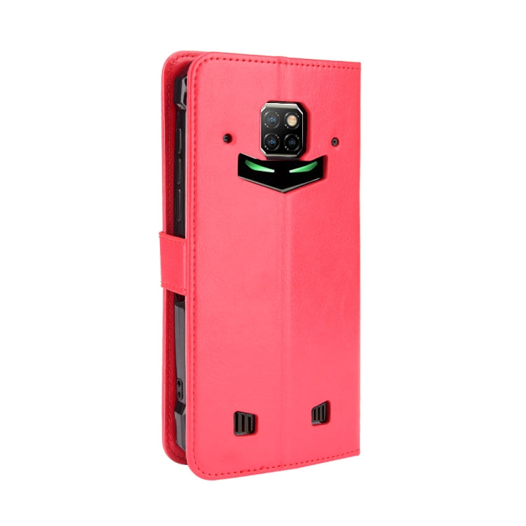 For Doogee S88 Plus / S88 Pro Crazy Horse Texture Horizontal Flip Leather Case with Holder & Card Slots & Lanyard(Red) - More Brand by PMC Jewellery | Online Shopping South Africa | PMC Jewellery | Buy Now Pay Later Mobicred