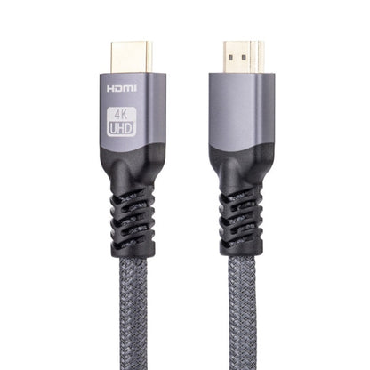 HDMI 2.0 Male to HDMI 2.0 Male 4K Ultra-HD Braided Adapter Cable, Cable Length:6m(Grey) - Cable by PMC Jewellery | Online Shopping South Africa | PMC Jewellery | Buy Now Pay Later Mobicred