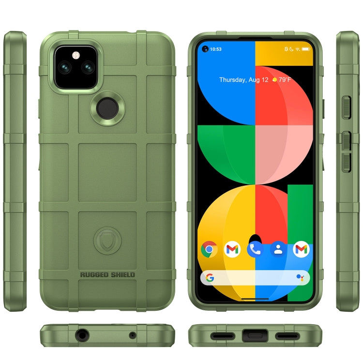 For Google Pixel 5a 5G Full Coverage Shockproof TPU Case(Green) - free shipping - PMC TechLife - Order now!