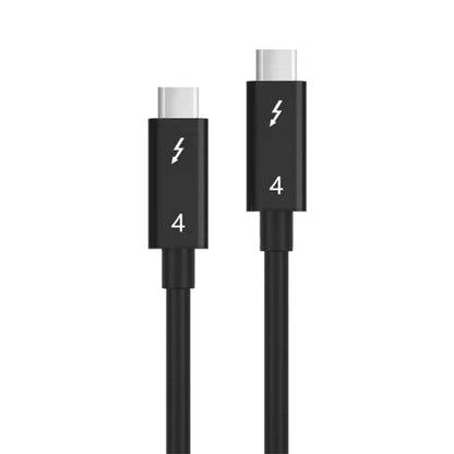 USB-C / Type-C Male to USB-C / Type-C Male Multi-function Transmission Cable for Thunderbolt 4, Cable Length:1.2m(Black) - Cable & Adapters by PMC Jewellery | Online Shopping South Africa | PMC Jewellery | Buy Now Pay Later Mobicred