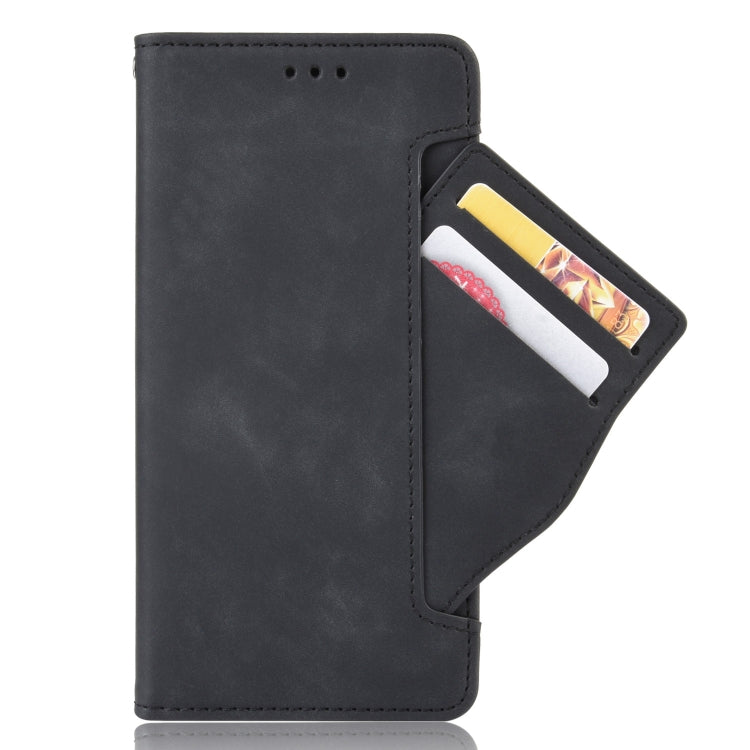 For Doogee S88 Plus / S88 Pro Skin Feel Calf Pattern Horizontal Flip Leather Case with Holder & Card Slots & Photo Frame(Black) - More Brand by PMC Jewellery | Online Shopping South Africa | PMC Jewellery | Buy Now Pay Later Mobicred