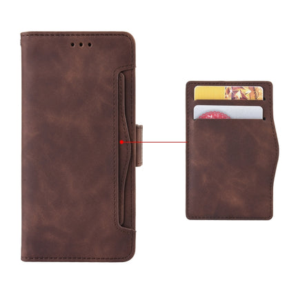 For Doogee S88 Plus / S88 Pro Skin Feel Calf Pattern Horizontal Flip Leather Case with Holder & Card Slots & Photo Frame(Brown) - More Brand by PMC Jewellery | Online Shopping South Africa | PMC Jewellery | Buy Now Pay Later Mobicred