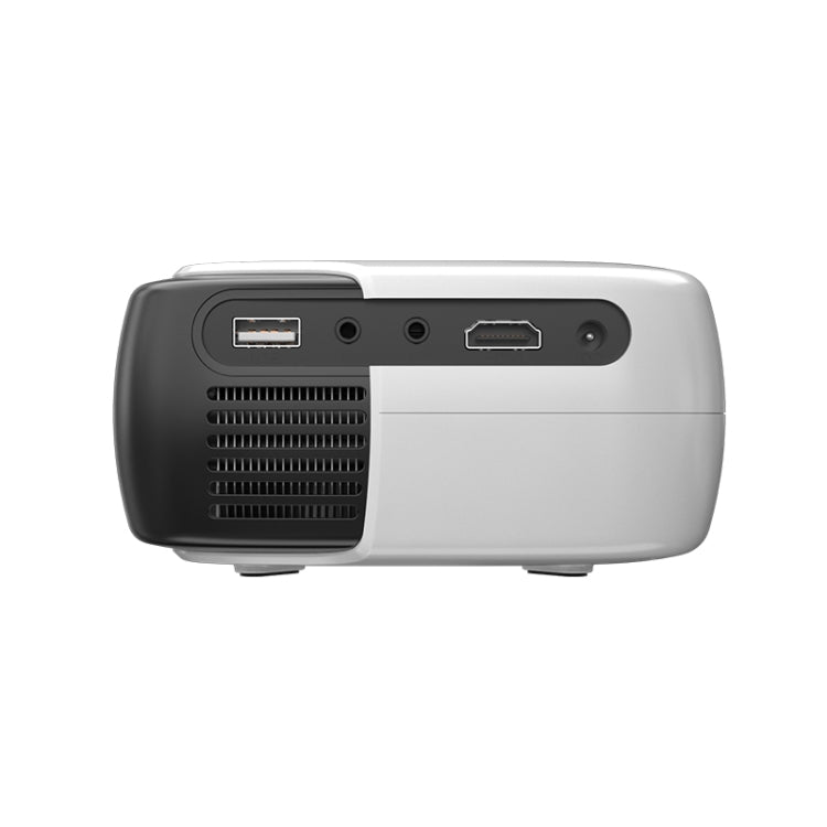 DR-860 1920x1080 1000 Lumens Portable Home Theater LED Projector, Plug Type: US Plug(Black White) - LED Projector by PMC Jewellery | Online Shopping South Africa | PMC Jewellery | Buy Now Pay Later Mobicred