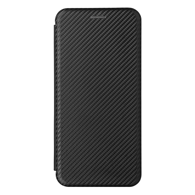 For Blackview Oscal C20 Carbon Fiber Texture Horizontal Flip Leather Phone Case with Card Slot(Black) - More Brand by PMC Jewellery | Online Shopping South Africa | PMC Jewellery | Buy Now Pay Later Mobicred