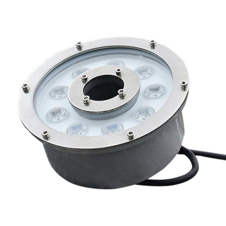 9W Landscape Ring LED Aluminum Alloy Underwater Fountain Light(White Light) - Underwater Lights by PMC TechLife | Online Shopping South Africa | PMC TechLife | Buy Now Pay Later Mobicred