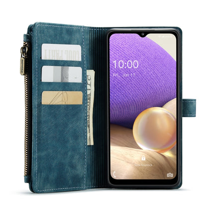 For Samsung Galaxy A32 5G CaseMe-C30 Multifunctional Horizontal Flip PU + TPU Phone Case(Blue) - Galaxy Phone Cases by CaseMe | Online Shopping South Africa | PMC Jewellery | Buy Now Pay Later Mobicred