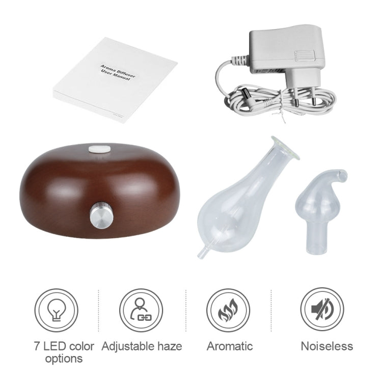 Wood Essential Oil Diffuser Aromatherapy Machine Automatic Alcohol Sprayer, Plug Specification:EU Plug(Light Brown) - free shipping - PMC TechLife - Order now!
